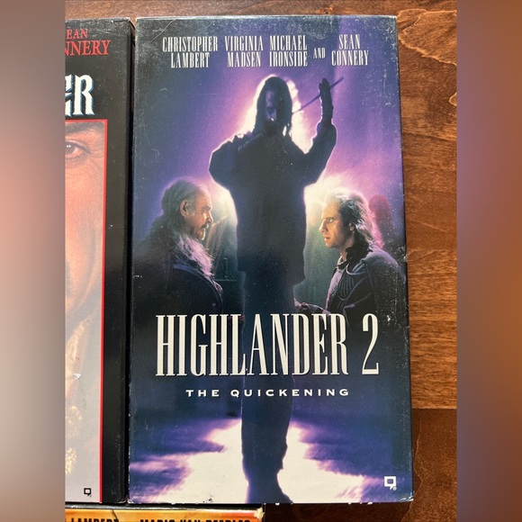 Highlander VHS set - Highlander, Highlander 2, Highlander Final Dimension - Picture 3 of 10
